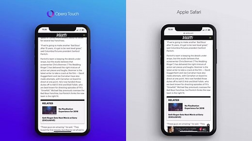 Boost your browsing speed and take control of your privacy. Enjoy safer, smoother browsing with the built-in ad & tracker blockers in Opera Touch: https://opr.as/d8eb1 | Opera
