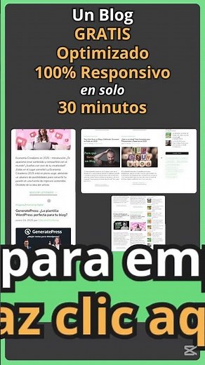 ¿Cómo Crear un Blog GRATIS y Optimizado en 30 Minutos?