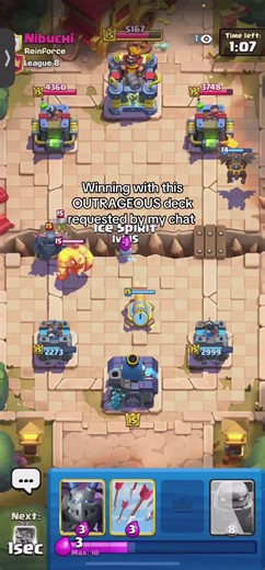 Clash Royale Golem Lavahound Deck Live Highlights