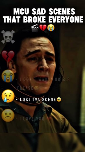 Ranking 5 Saddest MCU Scenes 😭 #marvel #avengers #movie #mcu