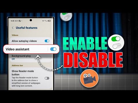 How to use Samsung Internet’s Secret Video Controls! Enable/Disable Video Assistant Like a Pro