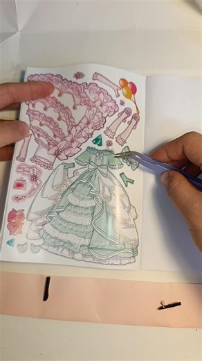 Princess diaries #princess #dress #sticker #art #play #fun #diy