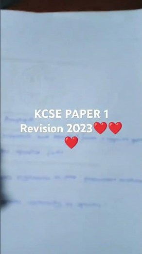 KCSE 2023 Biology paper 1 quick revision Questions and Answers ❤️❤️😊