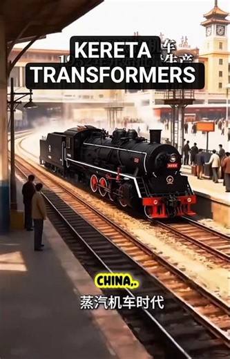 The Evolution of Chinese Trains #keretaapi #indonesia #lokomotif #stasiunkeretaapi #transportasi