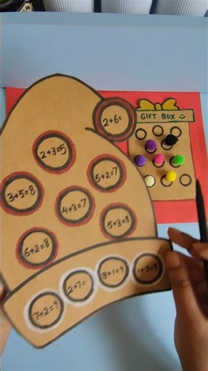 easy math project #shorts #handsonactivitites #preschoollearning