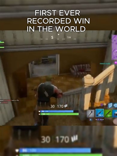 Fortnite First Ever Recored Win #Fortnite #nostalgiacore #nostalgia #fypシ゚ #viral