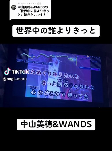世界中の誰よりきっとカラオケ - 中山美穂&WANDS 歌ってみた