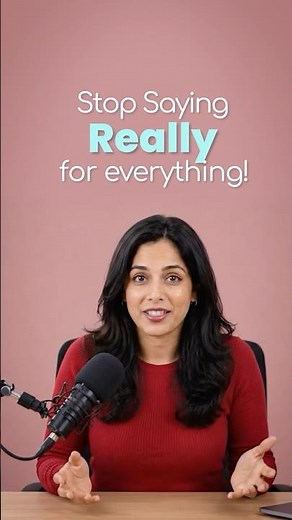 Don't overuse REALLY - Try These Better English Words | English Vocabulary Building