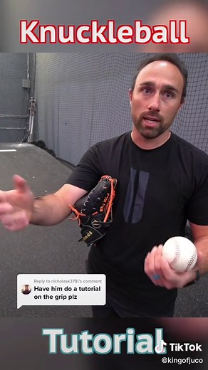 Knuckleball Grip Tutorial for Baseball Pitching