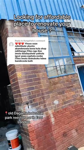 Sellers Plug on Instagram: "Looking for affordable place to renovate your house ? We are here for you!!!! Online orders/Qoutes office number Johannesburg: 0645487426 East London : 0645487152 Pietermaritzburg : 0787871816 Warehouses/Depos 📍East London: Dagama Industrial Park, Reeston North, East London, 5247 ( We are in Unit 11) Steve:064 533 52109(eastern cape) Vuyiseka:061 502 1406(eastern cape) 📍Johannesburg : 80 Side Road, West Turffontein, Johannesburg, 2190 Yonela:064 531 7848(Gauteng) Th