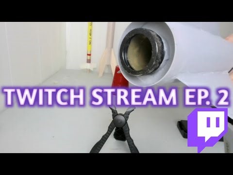 Twitch Stream doing fillets and working in Openrocket