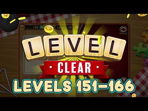 Word Collect Levels 151 - 166 Answers