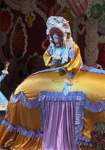 me at the party I said I didn't want to go to #motherginger #nutcracker #nycb #nycballet