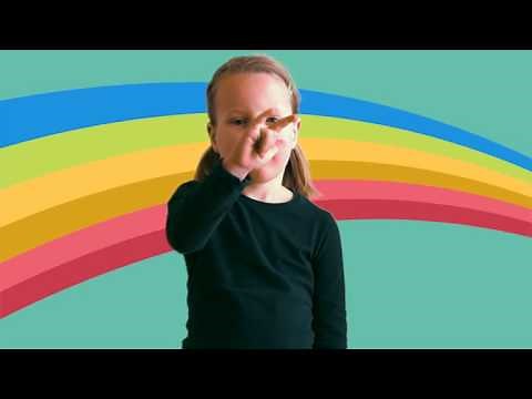 Airplane in Sign Language, ASL Dictionary for kids