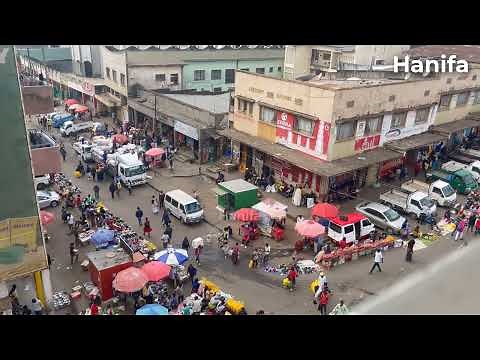 Limbe Malawi 4k - Market Life in Biggest and Insanely busy Malawian Everything Market