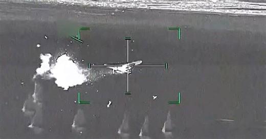 UAE Releases Dramatic Footage Of Iranian Drone Being Shot Down
