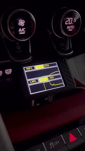 3.5K views · 34 reactions | Syvecs TinyDash install on a @f_performance twin turbo setup with @amsperformance oem ecu tuning. The TinyDash is controlling the electric water pump and wastegate control as well as picking up all the engine data from the canbus to have alarms and trips for Temps and Lambda. #syvecs #tinydash #oem #fperformance #amsperformance #protectingyourinvestment | Syvecs Ltd | Facebook