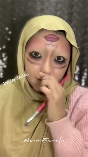 Illusion make up / Halloween Make up Tutorial Art Make up