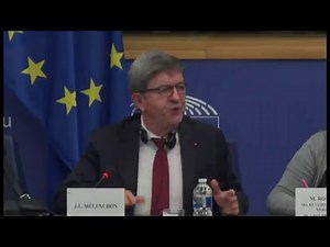 EN DIRECT - Intervention au groupe GUE/NGL au Parlement européen - #JLMPE
