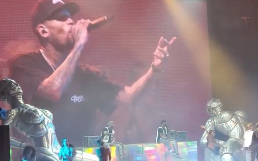 Chris Brown 2019 Indigo巡演 美国哈特福德体育馆饭拍完整版