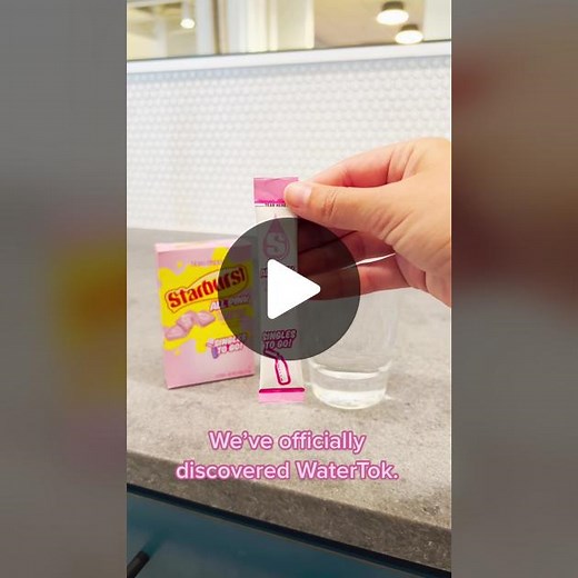 Had to promise marketing that Watergate and Watertok are not *at all* the same thing. #watertok #Starburst