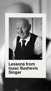 Isaac Bashevis Singer, born on November 21, 1902, is arguably the best-known Yiddish writer of the last century. He was awarded the Nobel Prize in Literature in 1978 for "his impassioned narrative art which, with roots in a Polish-Jewish cultural tradition, brings universal human conditions to life." | World Jewish Congress