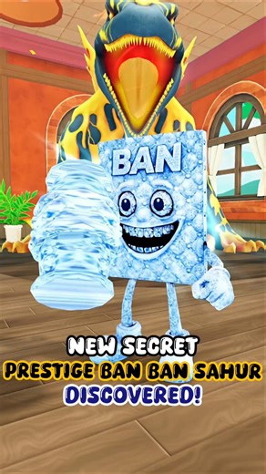Unlocking New Secret Prestige Ban Ban Sahur in Brainrot Evolution!