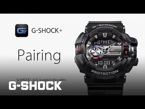 G-SHOCK GBA-400 - How to pair with G-SHOCK+ v2.0