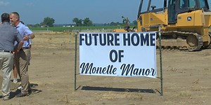 Groundbreaking held for new Monette Manor facility
