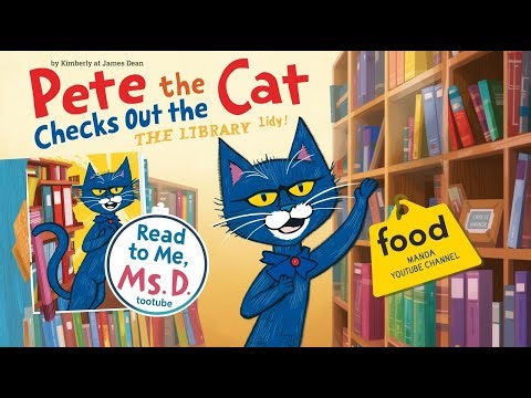 Pete the Cat Checks Out the Library 🐾📚