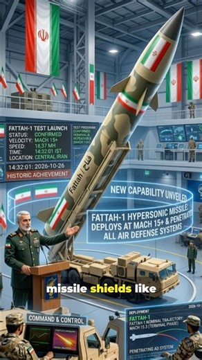 FATTAH: The Unstoppable Mach 15 Missile? 🇮🇷🚀