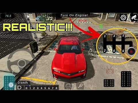 Realistic Car Driving Game Android [Offline] | With Gears | Learn To drive