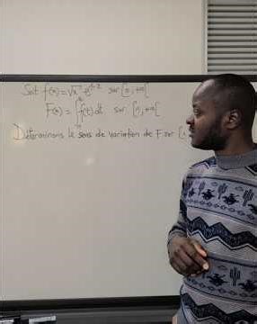 Fonctions définie par une intégrale