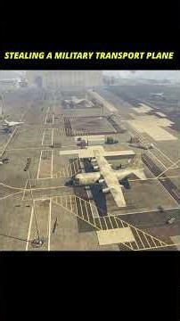 🚨✈️🔥Stealing the Biggest Plane in GTA V!