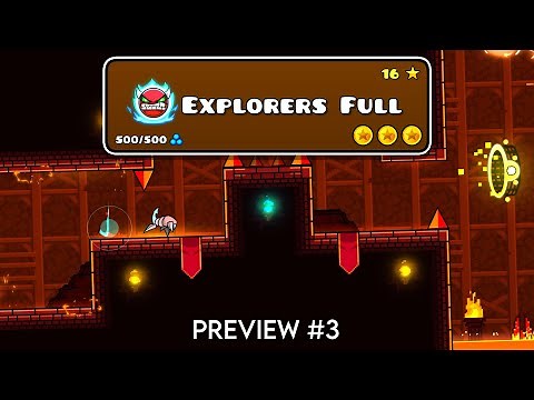 "Explorers Full Ver." (Sneak Peek #3) – Geometry Dash 2.2
