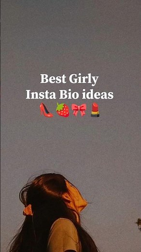 Girly insta bio ideas 💋 #instagram #girl #bio #aestheic #shorts #viral #fyp
