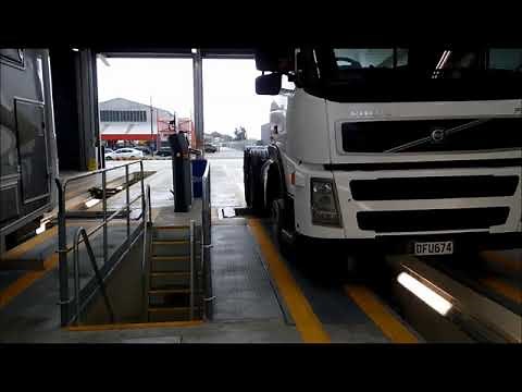 Roller Brake Tester Load Simulation with Rising Bed