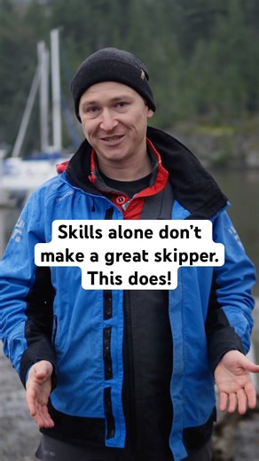 Skills alone don’t make you a great skipper. This does! #learntosail #sailingtips #skippers