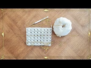 #54 Crochet: Cross Stitch Tutorial. Simple and quick to make. Beginners ✅ Maïlane
