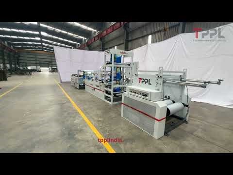 Tuber/Lap Sealing/Back Seam Sack Making Machine | Woven Fabric & PP Woven Bag Manufacturing | TPPL