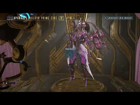 Best Valkyr Prime And Talons Build - Warframe
