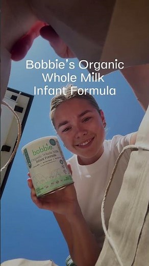 Found Bobbie Organic Whole Milk infant formula at Whole Foods! #babyfeeding #formulafeeding