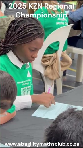 Our Superstars in Action Displaying Their Anzan Skills