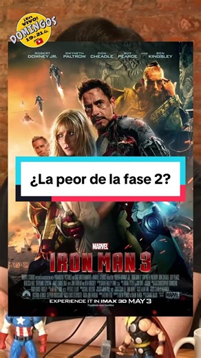 IRON MAN 3 ¿LA PEOR DE LA FASE 2? En nuestro camino hacia Doomsday, analizamos la fase dos del MCU. Y con Iron Man 3 hay un par de cositas que la ponen muy en duda. ¿Qué dicen? ¿Es la peor de la fase dos? Mira el programa completo en YouTue Tierra X Sin Limites! #mcu #ironman #robertdowneyjr #marvel #comic
