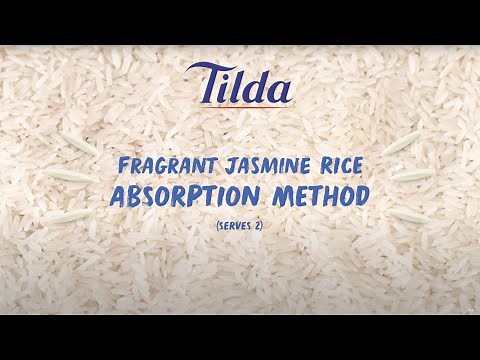 How to cook Jasmine Rice - Absorption Method