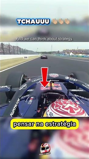 VERSTAPPEN SEM BATERIA E AINDA MANDA UM TCHAU 😂