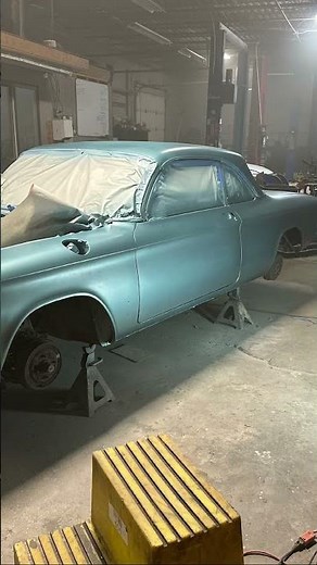 1963 Chevy Corvair paint job. #restoration #oldschool #classic #custom #paint