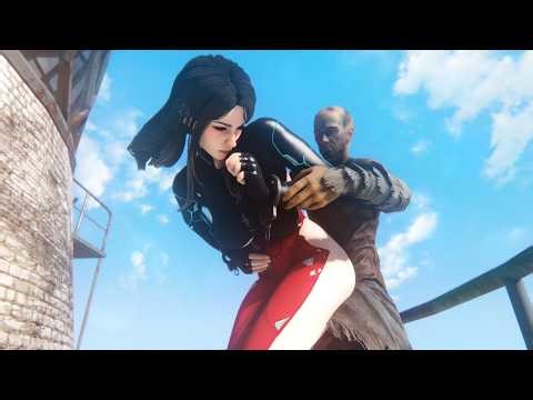 TFD Dia surrender under pressure - Fallout4 Ryona