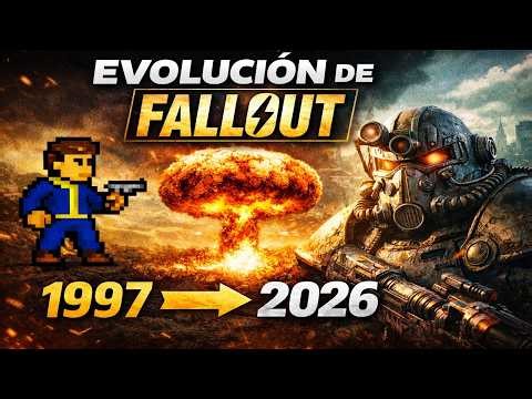 La EVOLUCIÓN de Fallout en Gameplay (1997–2026)