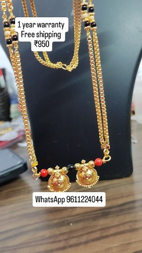 WhatsApp 9611224044 #1gramgoldjewellery #karnatakajewellery #mangalyachainscollections #mangalyachain #jscollections #warranty #js_collections_07 #js_collections_07 #jewelry #js_collections_07 #mangalyachainscollections | js_collections6944